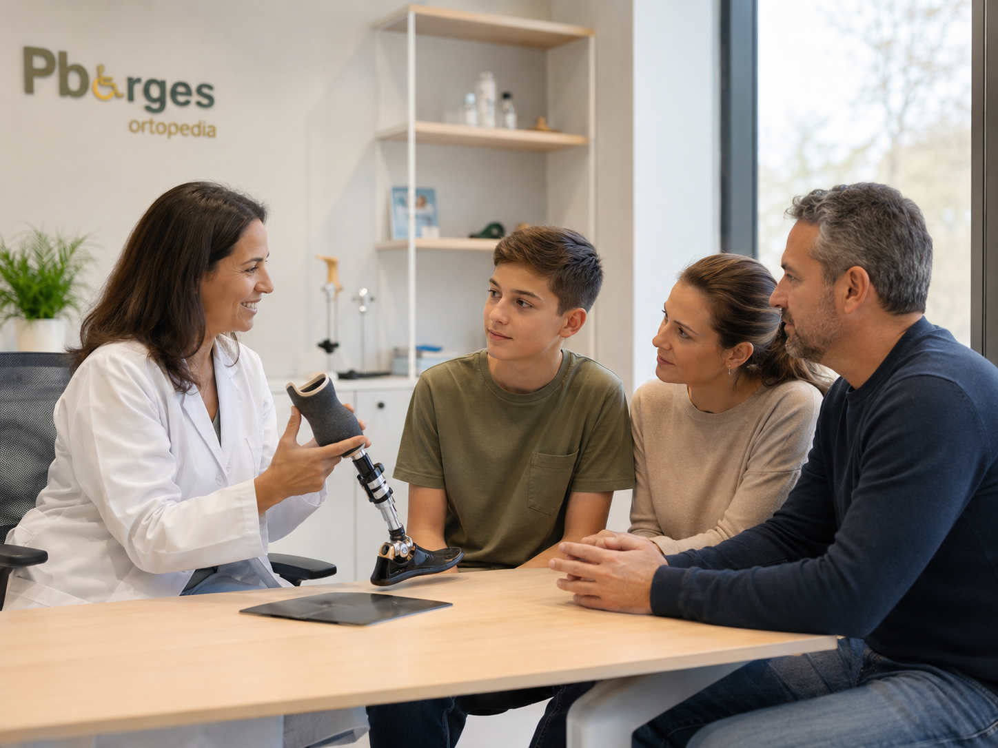 Valoración de prótesis para niños y adolescentes en ortopedia